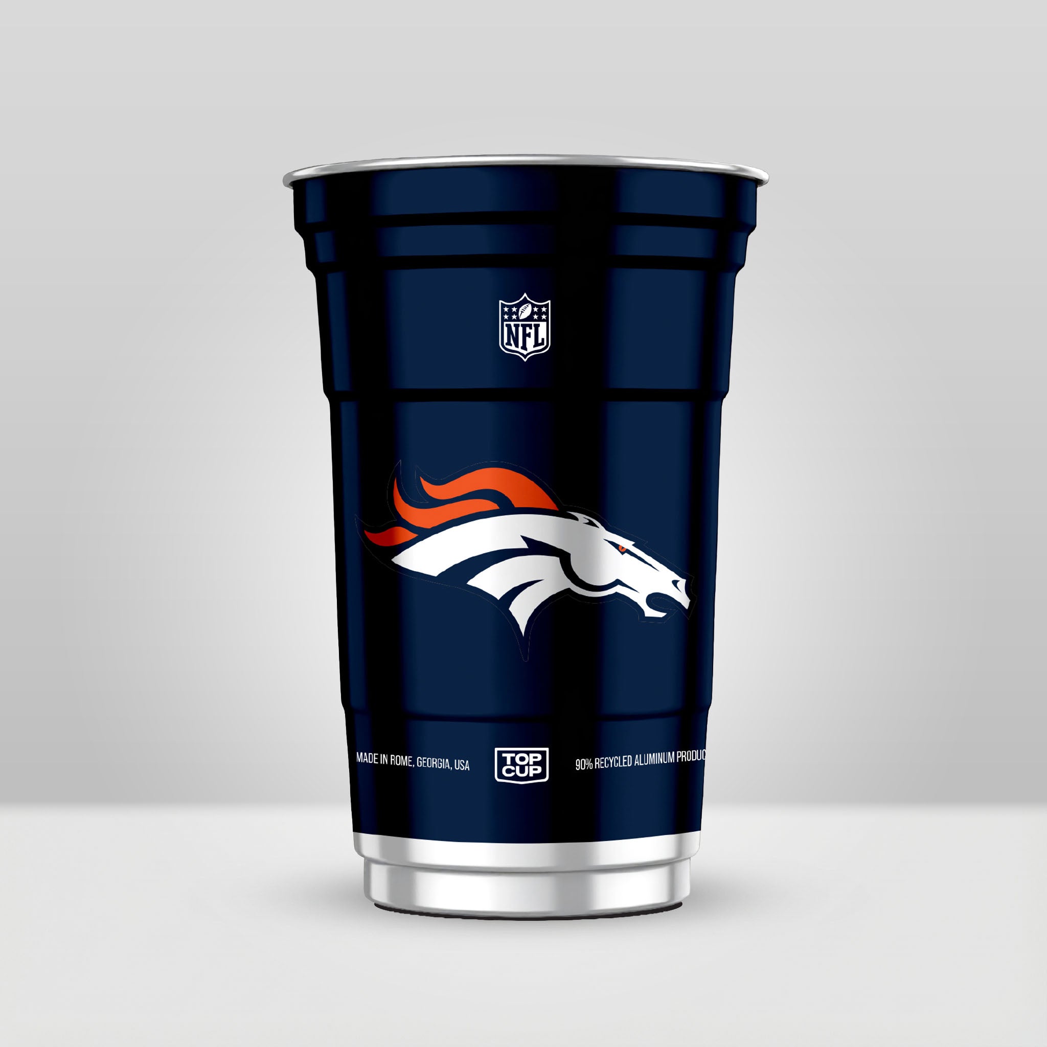 Top Cup Denver Broncos NFL Aluminum Cup