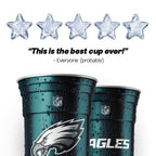 Top Cup Philadelphia Eagles NFL Aluminum Cup