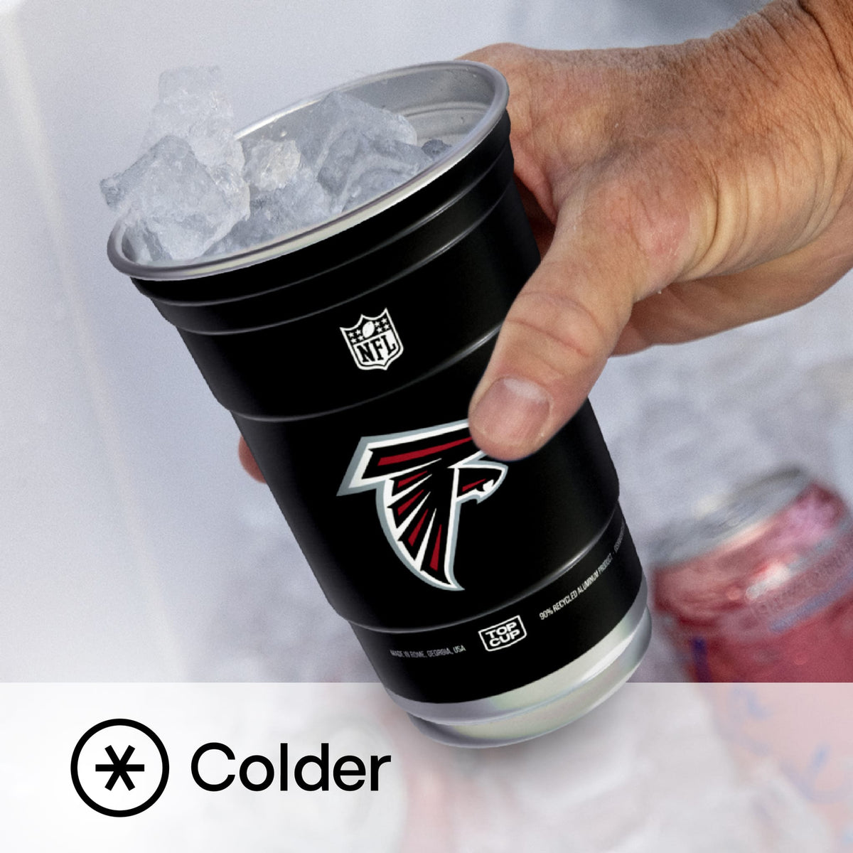Top Cup Atlanta Falcons NFL Aluminum Cup