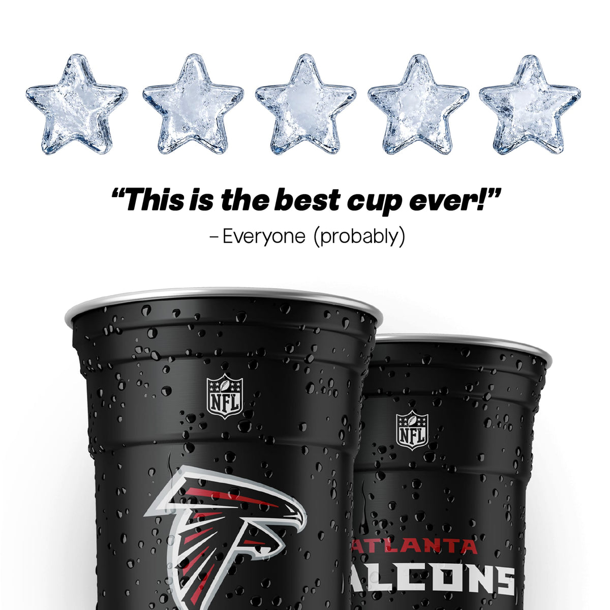 Top Cup Atlanta Falcons NFL Aluminum Cup