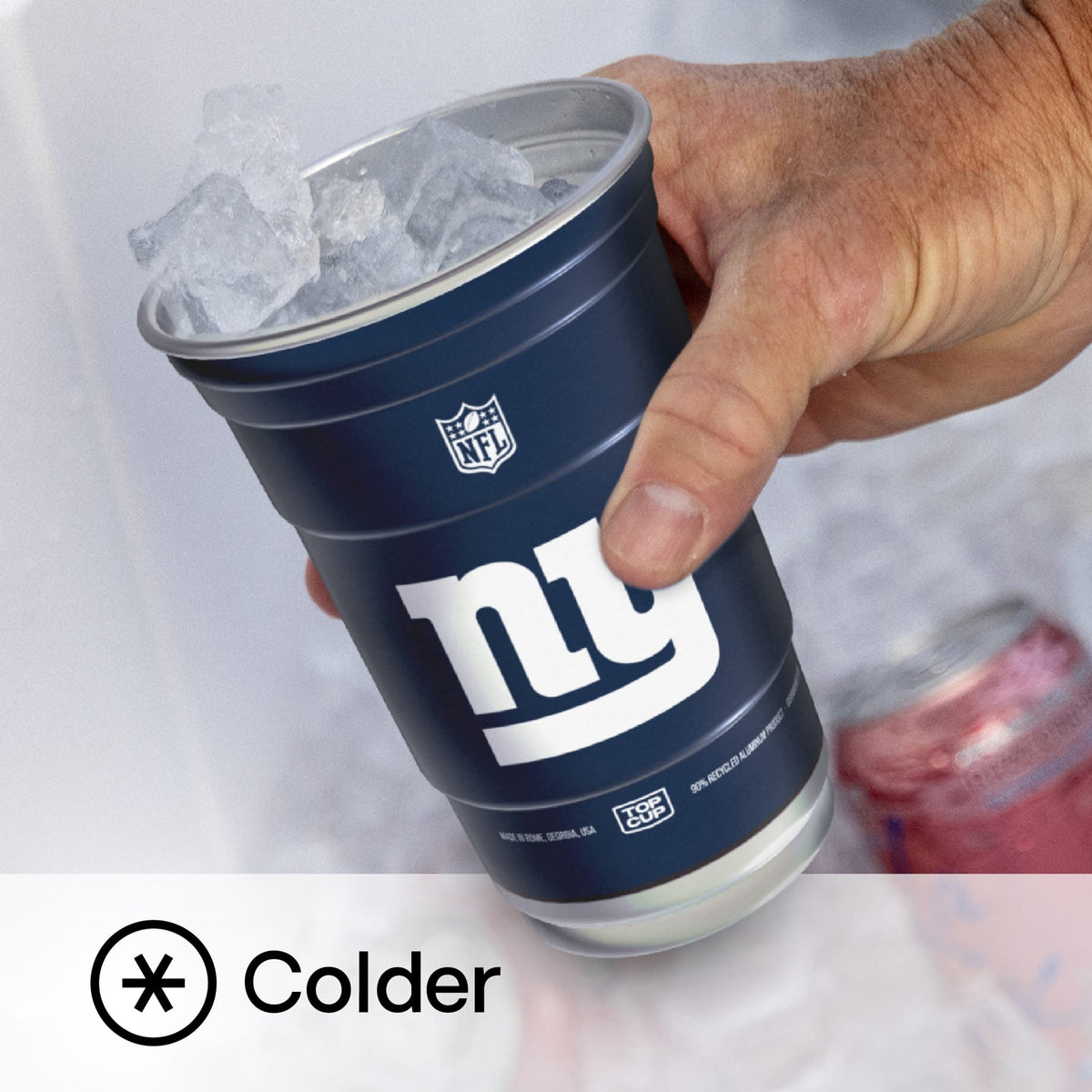 Top Cup New York Giants NFL Aluminum Cup