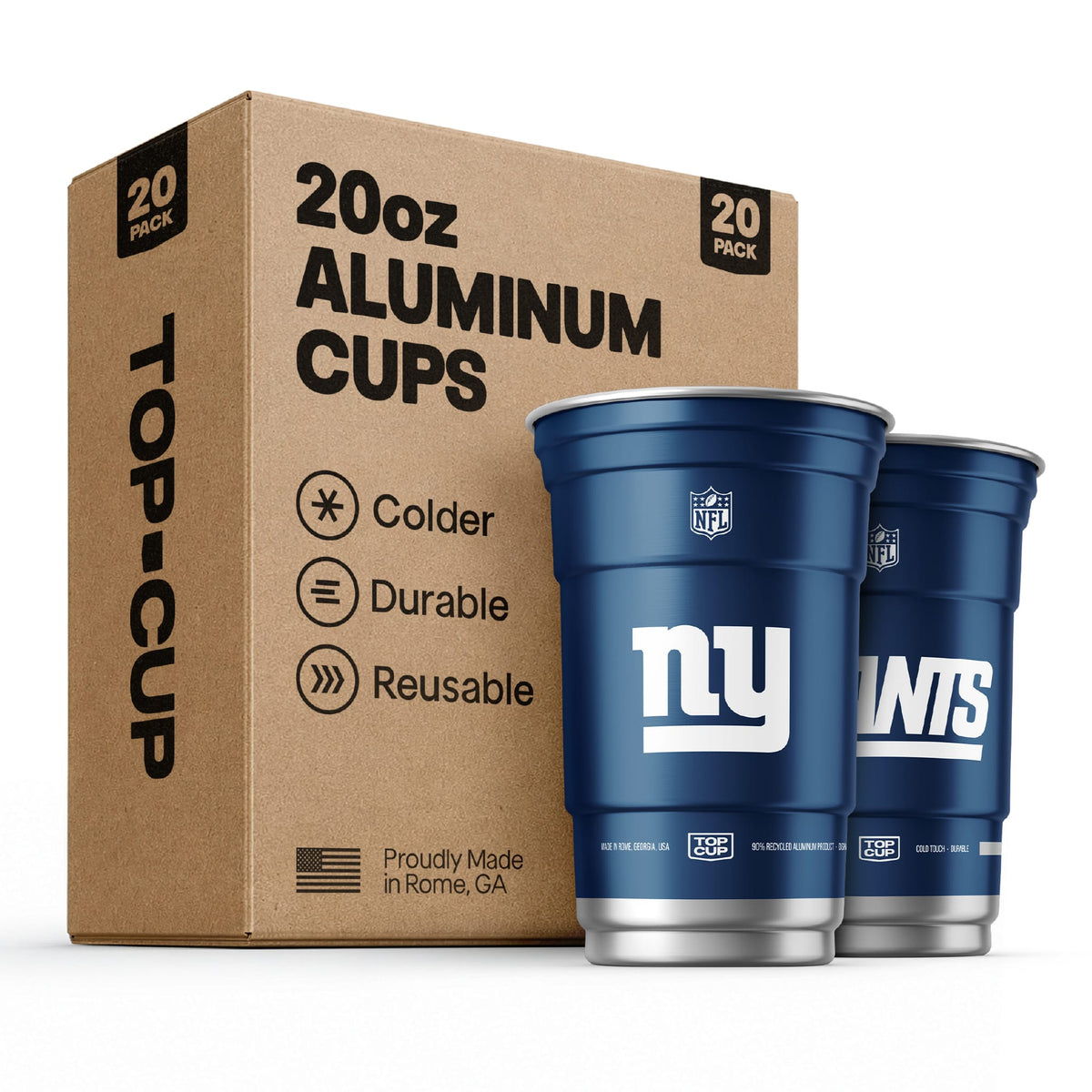 Top Cup New York Giants NFL Aluminum Cup