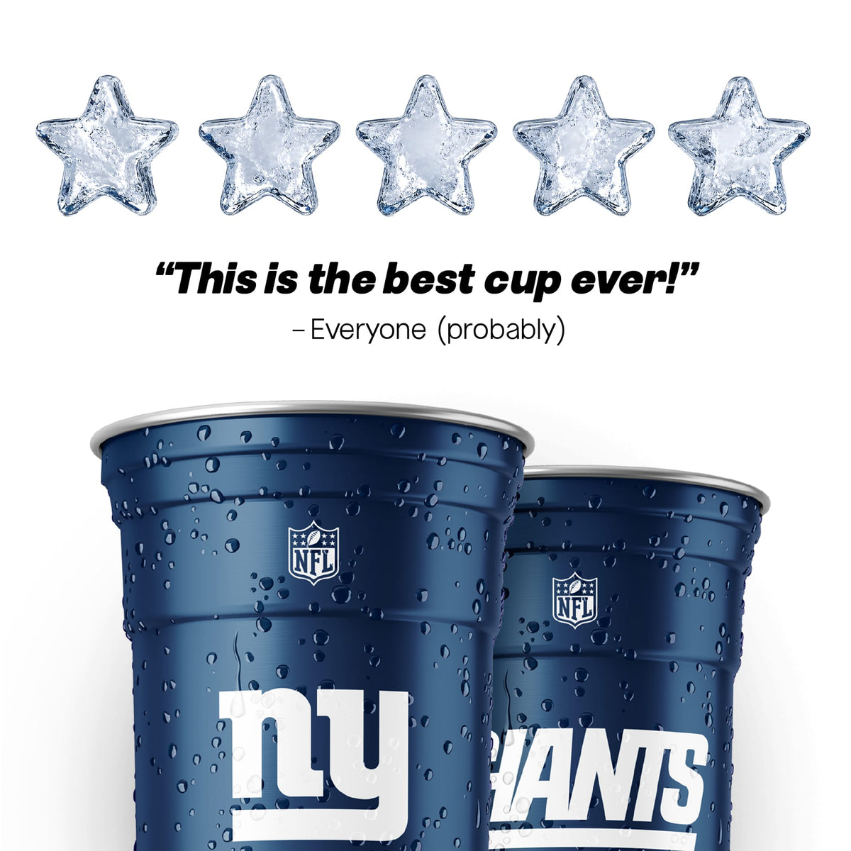 Top Cup New York Giants NFL Aluminum Cup