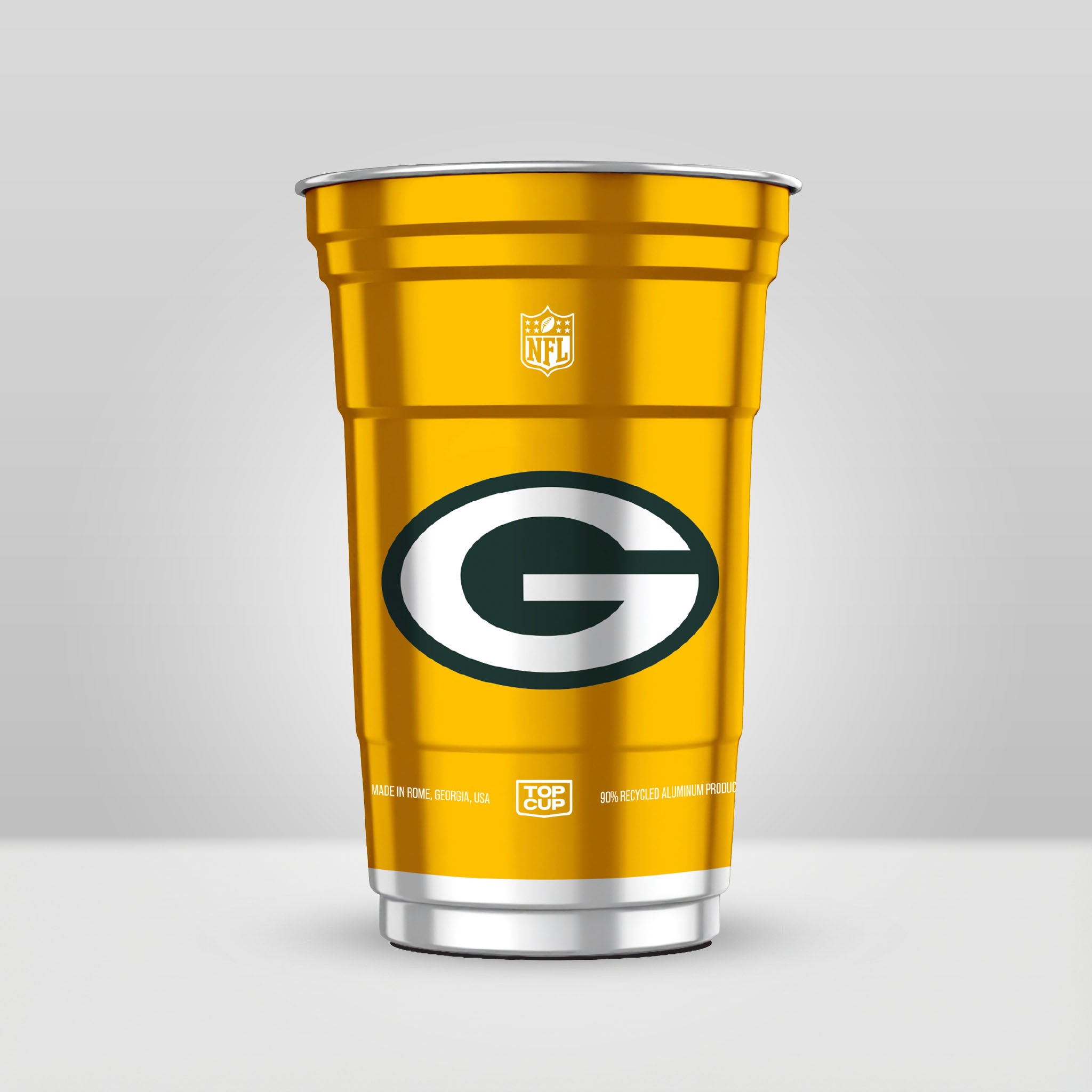 Top Cup Green Bay Packers NFL Aluminum Cup