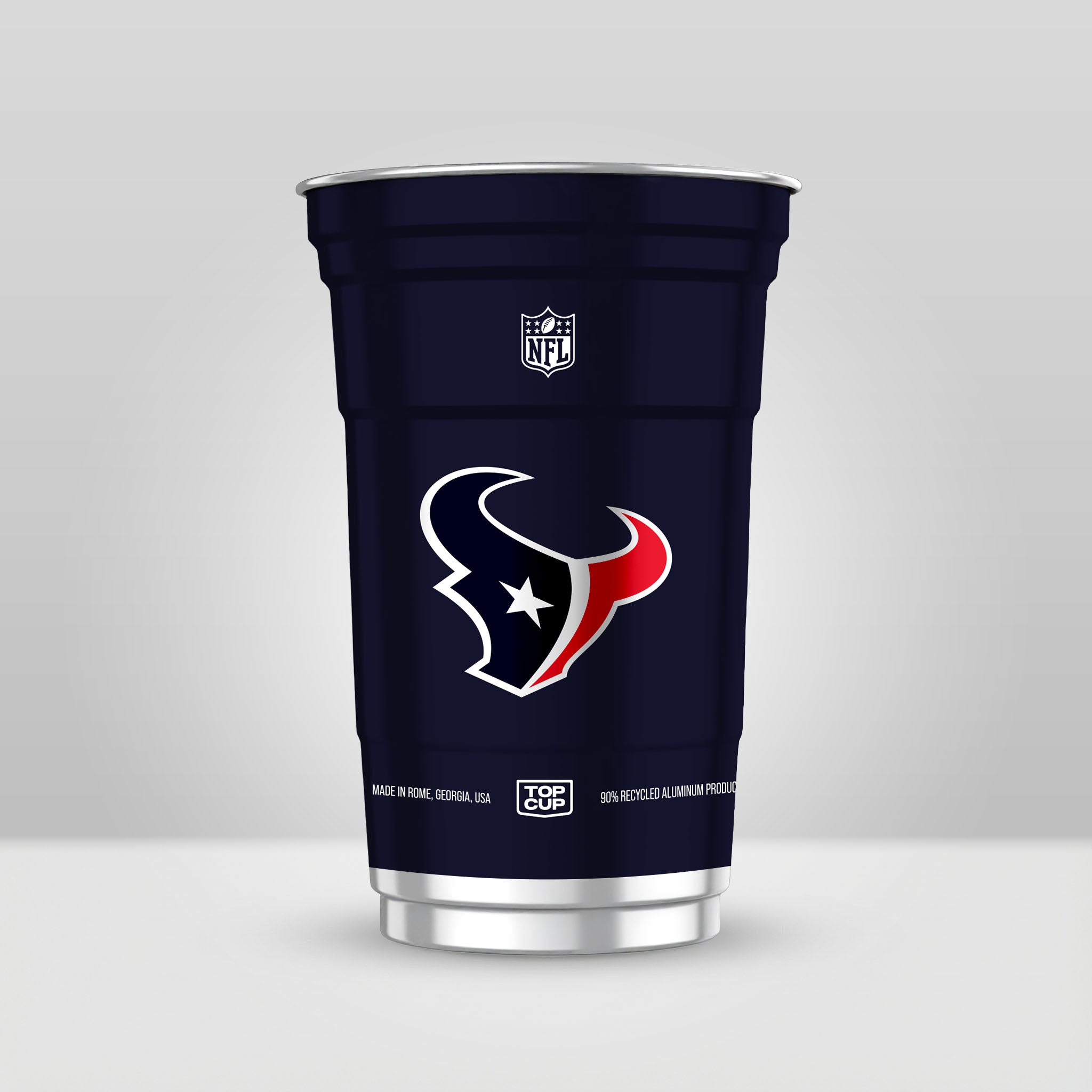 Top Cup Houston Texans NFL Aluminum Cup