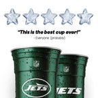 Top Cup New York Jets NFL Aluminum Cup
