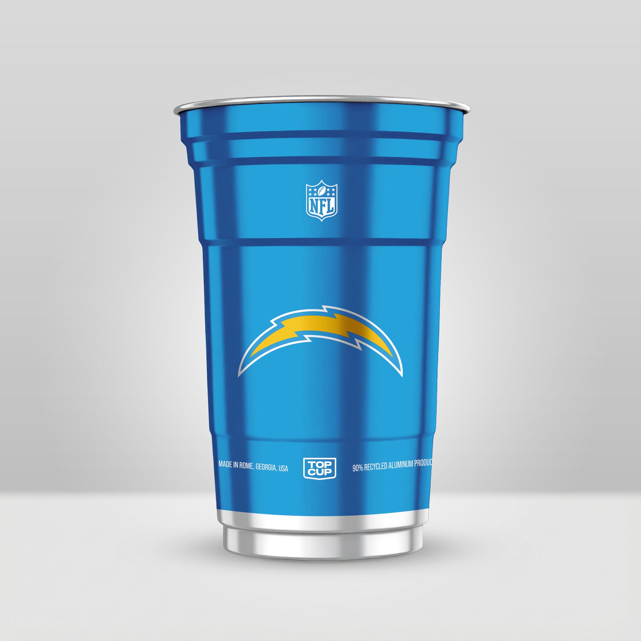 Top Cup Los Angeles Chargers NFL Aluminum Cup