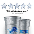Top Cup Detroit Lions NFL Aluminum Cup