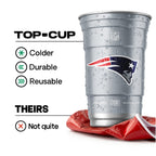 Top Cup New England Patriots NFL Aluminum Cup