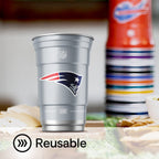 Top Cup New England Patriots NFL Aluminum Cup
