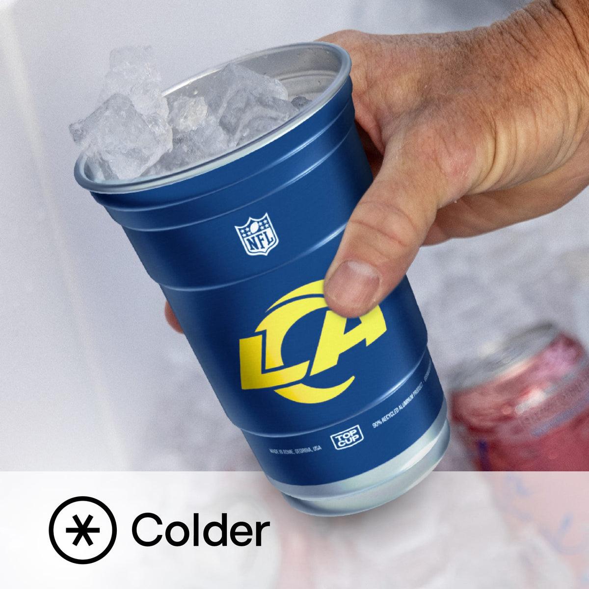 Top Cup Los Angeles Rams NFL Aluminum Cup