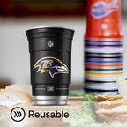Top Cup Baltimore Ravens NFL Aluminum Cup