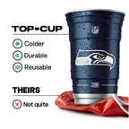 Top Cup Seattle Seahawks NFL Aluminum Cup