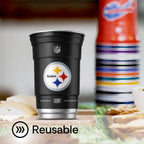 Top Cup Pittsburgh Steelers NFL Aluminum Cup