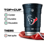 Top Cup Houston Texans NFL Aluminum Cup