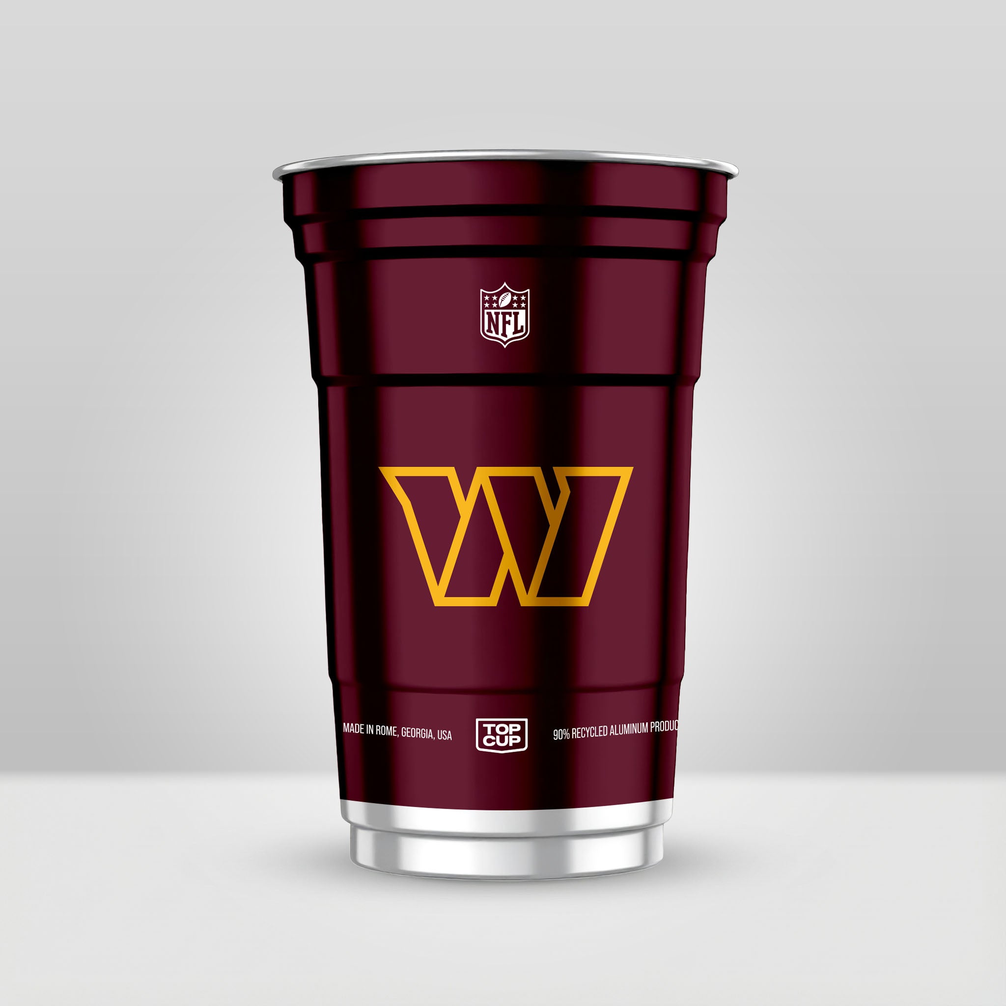 Top Cup Washington Commanders NFL Aluminum Cup
