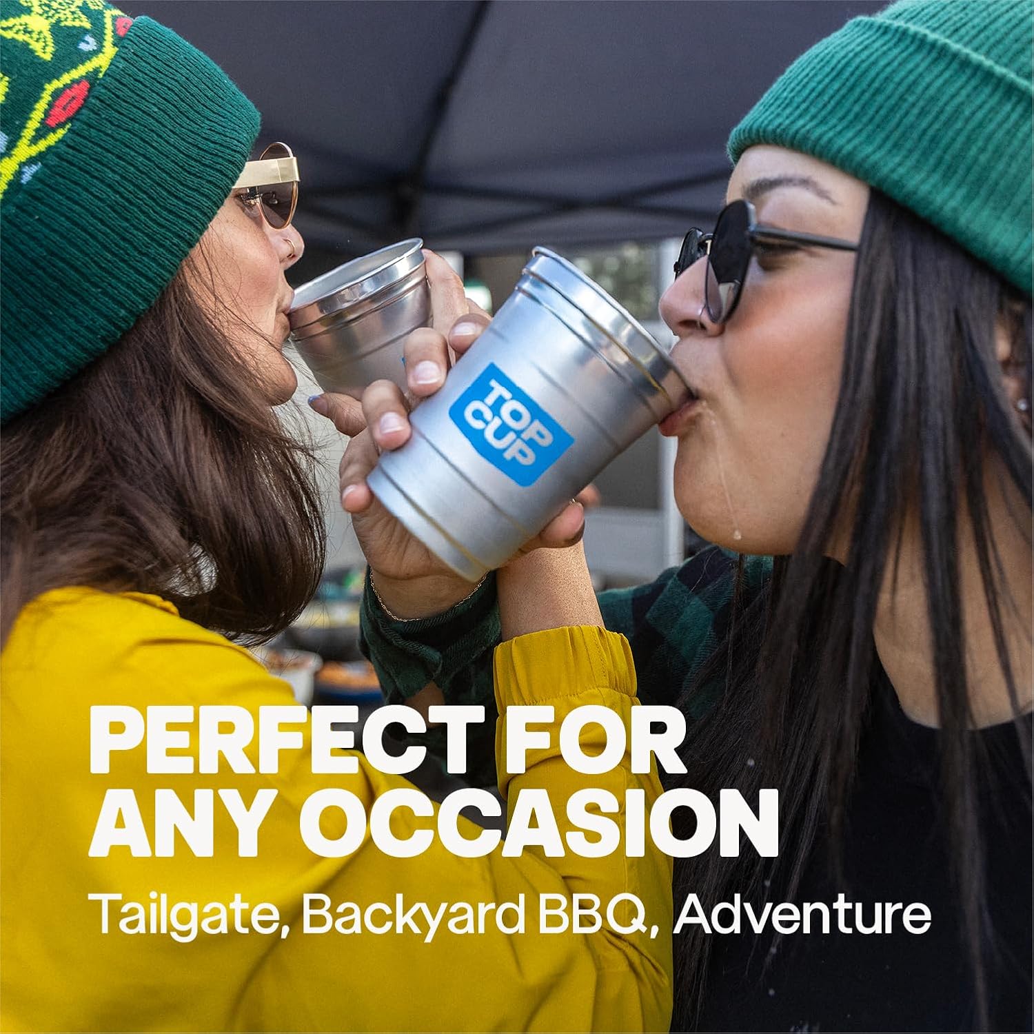 Top Cup Aluminum Party Cup