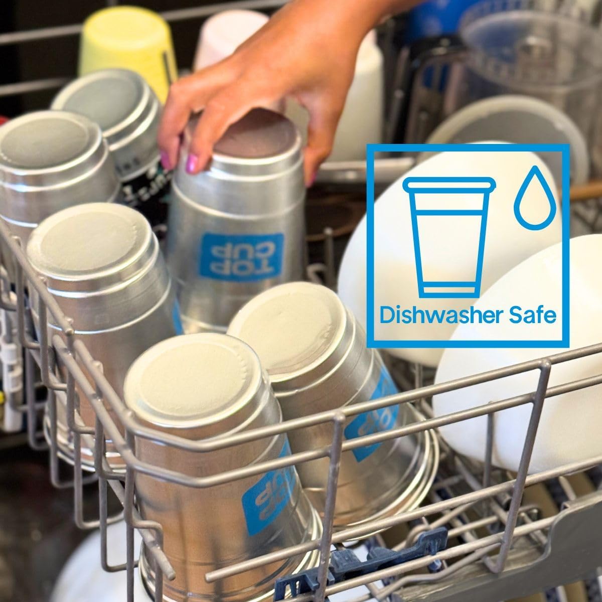 Top Cup Aluminum Party Cup