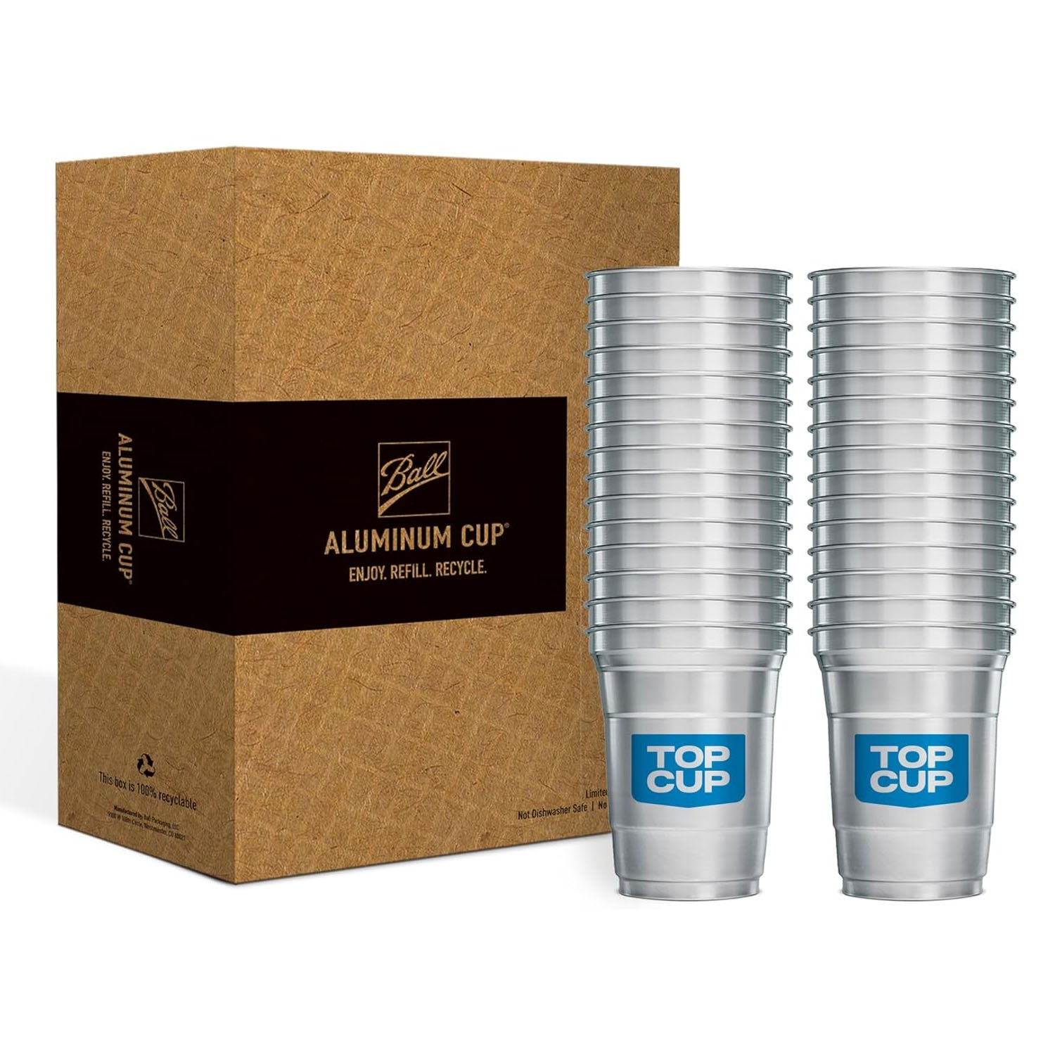 Top Cup Aluminum Party Cup
