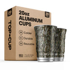 Top Cup Realtree Original Camo Aluminum Party Cups