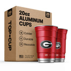 Top Cup University of Georgia Aluminum Party Cups