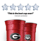 Top Cup University of Georgia Aluminum Party Cups