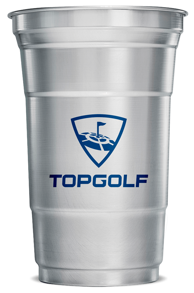 Topgolf custom branded Top Cup